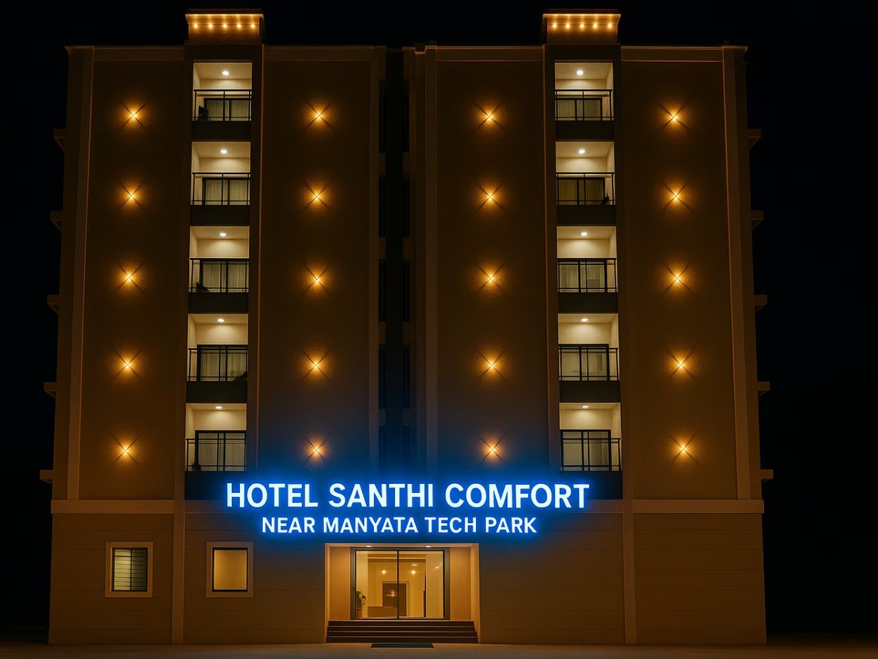 Hotel Santhi Comfort in Bangalore
