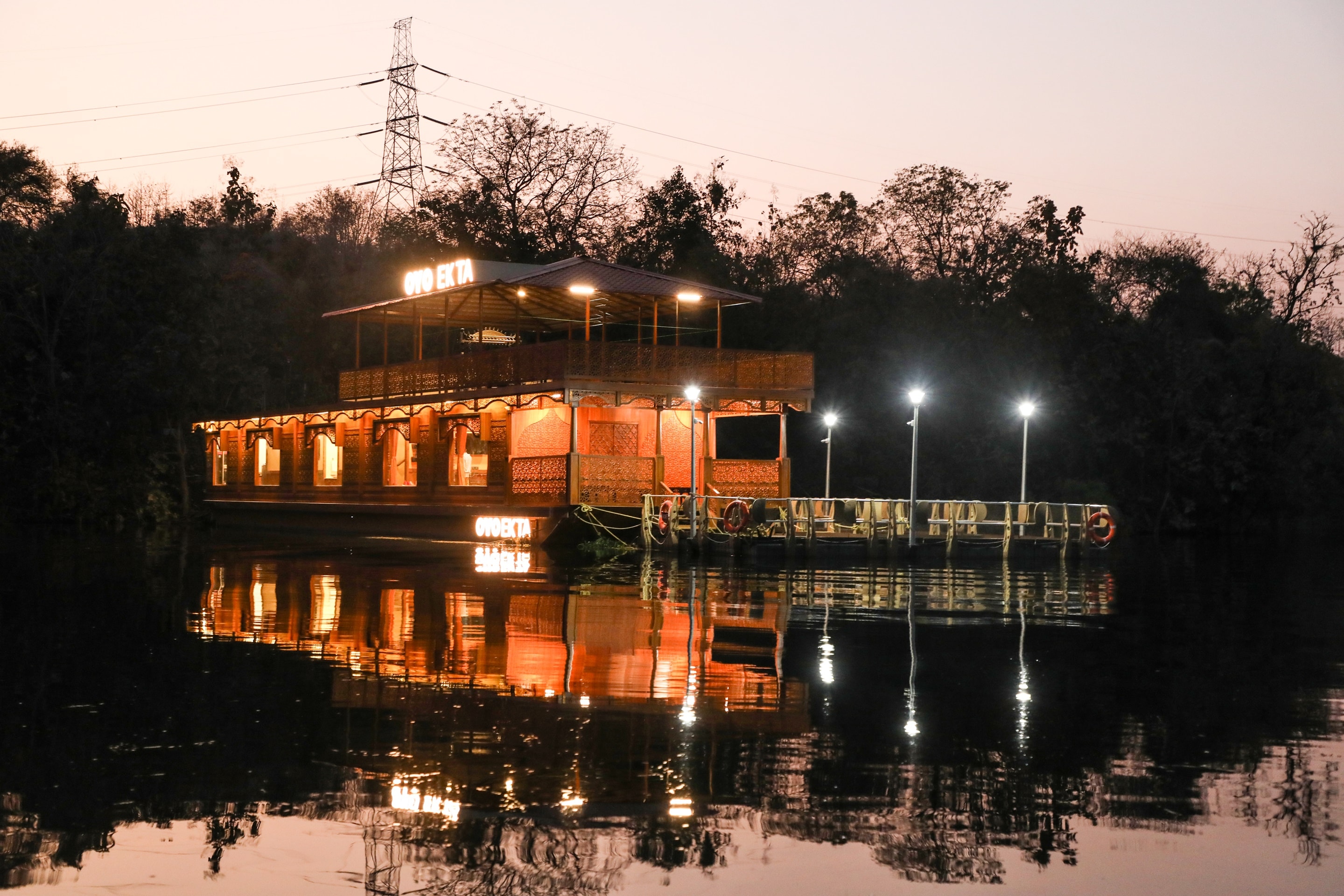 Ekta Houseboat Statue Of Unity Kevadia in Vadodara