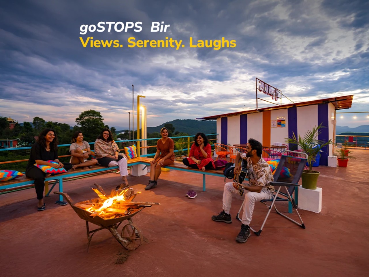 goSTOPS Bir Landing Site in Dharamshala