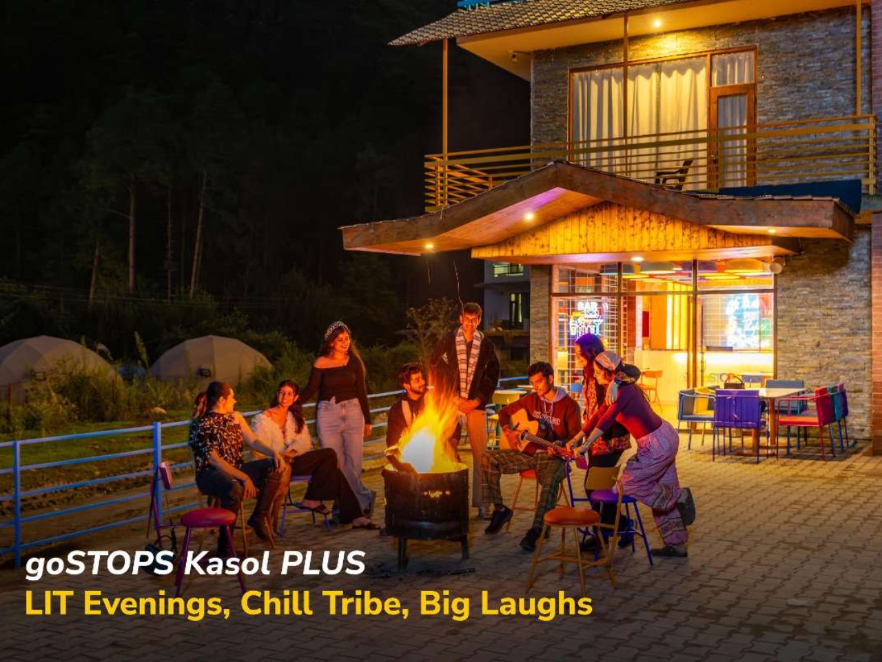 goSTOPS Kasol PLUS, Manikaran Road | Bar and Hostel in Kasol