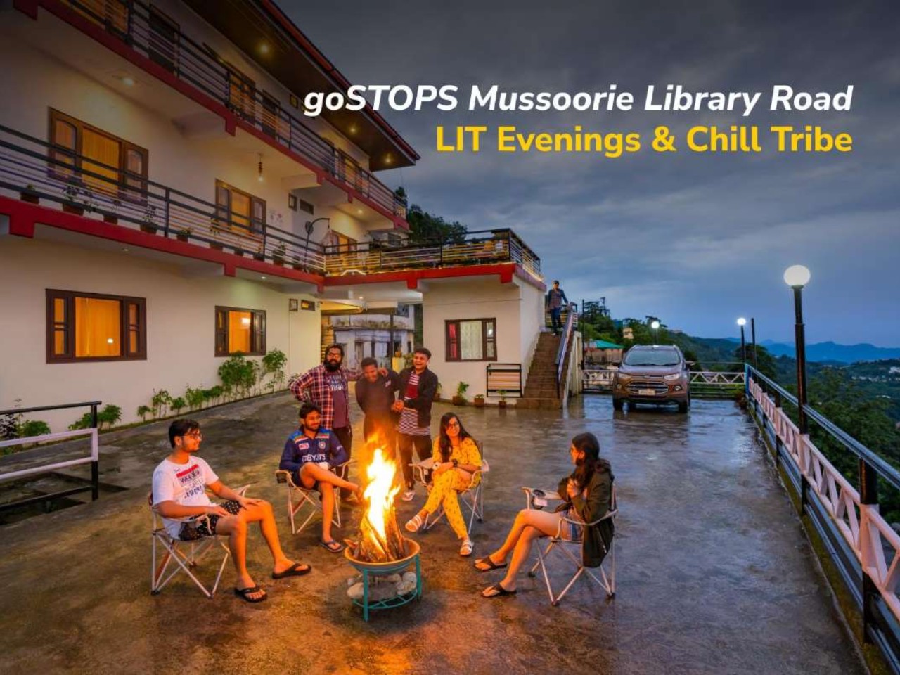 goSTOPS Mussoorie, Library Road in Mussoorie
