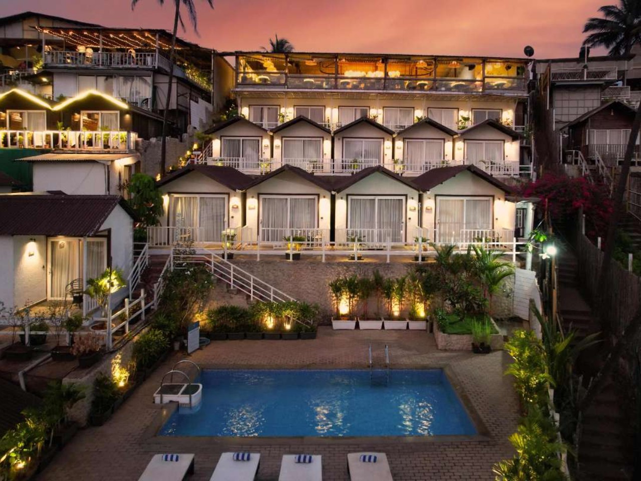 Stone Wood Beach Resort, Vagator in Goa