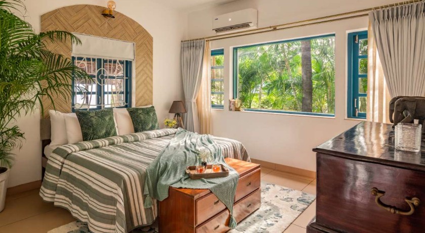 Sanctuary by REVE Escapes -Premium 3 BHK Villa Near Morjim Beach in Goa