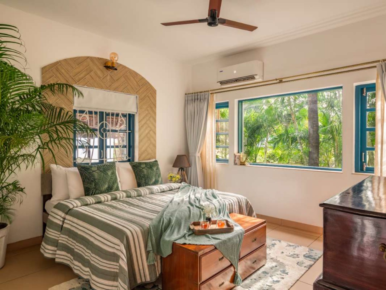 Sanctuary by REVE Escapes -Premium 3 BHK Villa Near Morjim Beach in Goa