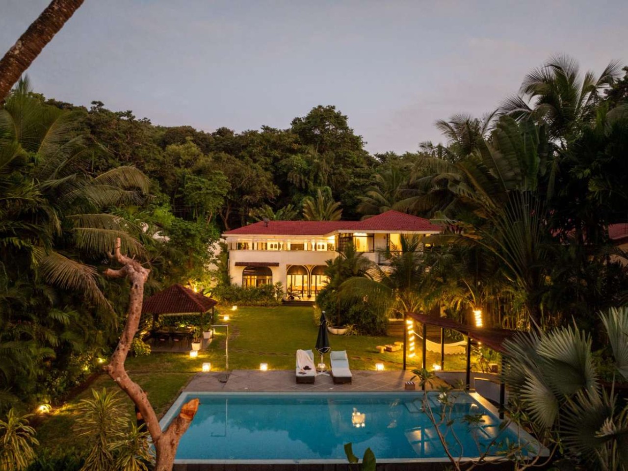 Viraam Estate by REVE Escapes - Premium 4 BHK Villa Near Anjuna Beach in Goa