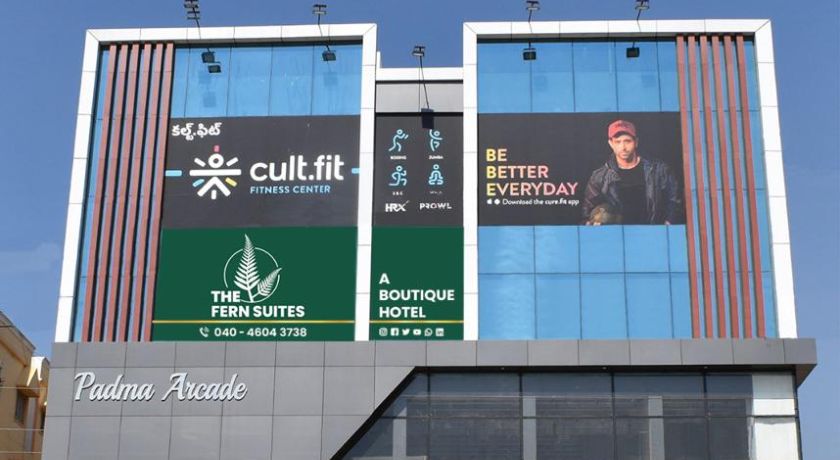 Hotel SSR Fern Suites Near GSM Mall in Hyderabad