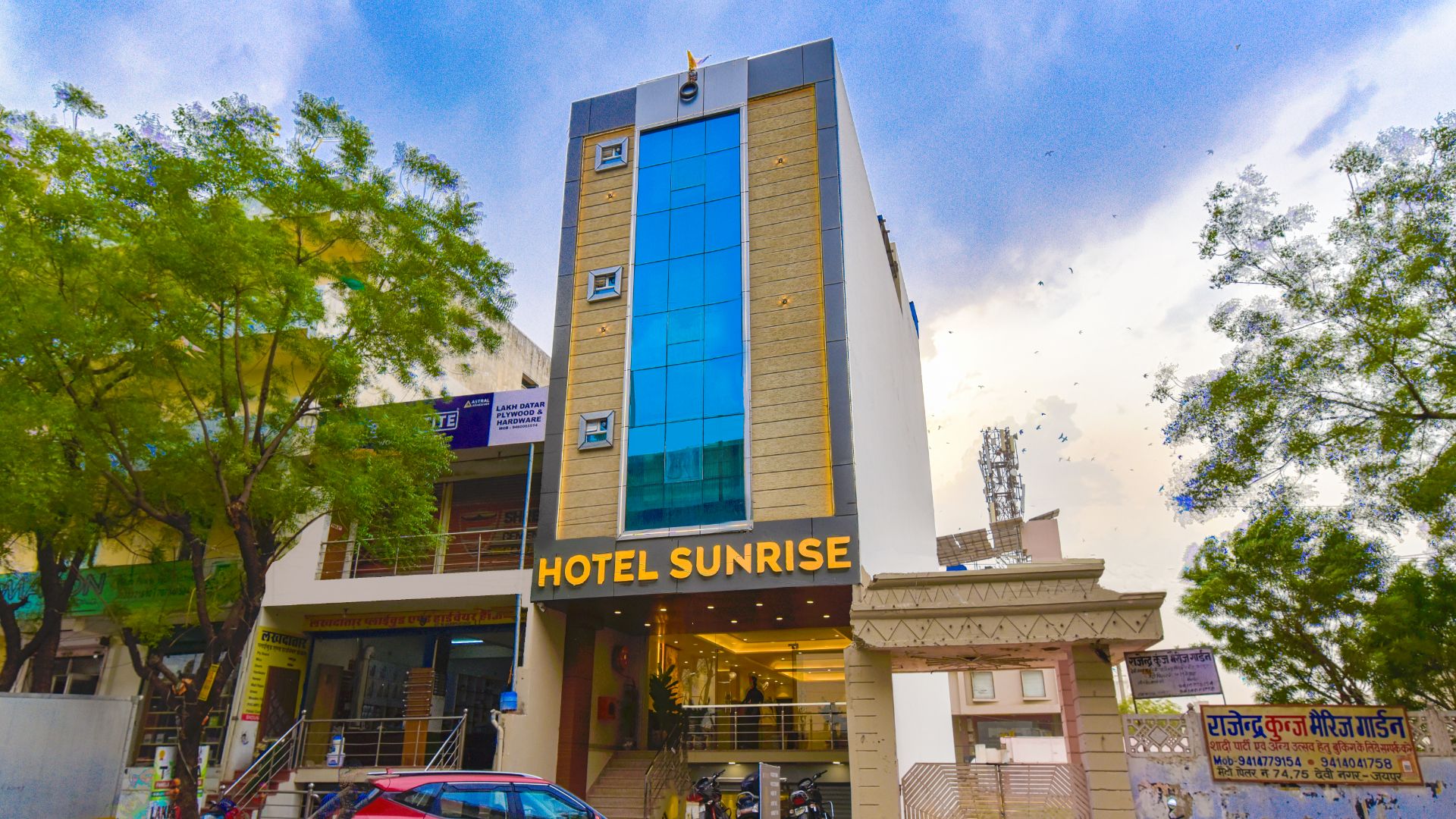 Hotel Sunrise in Jaipur