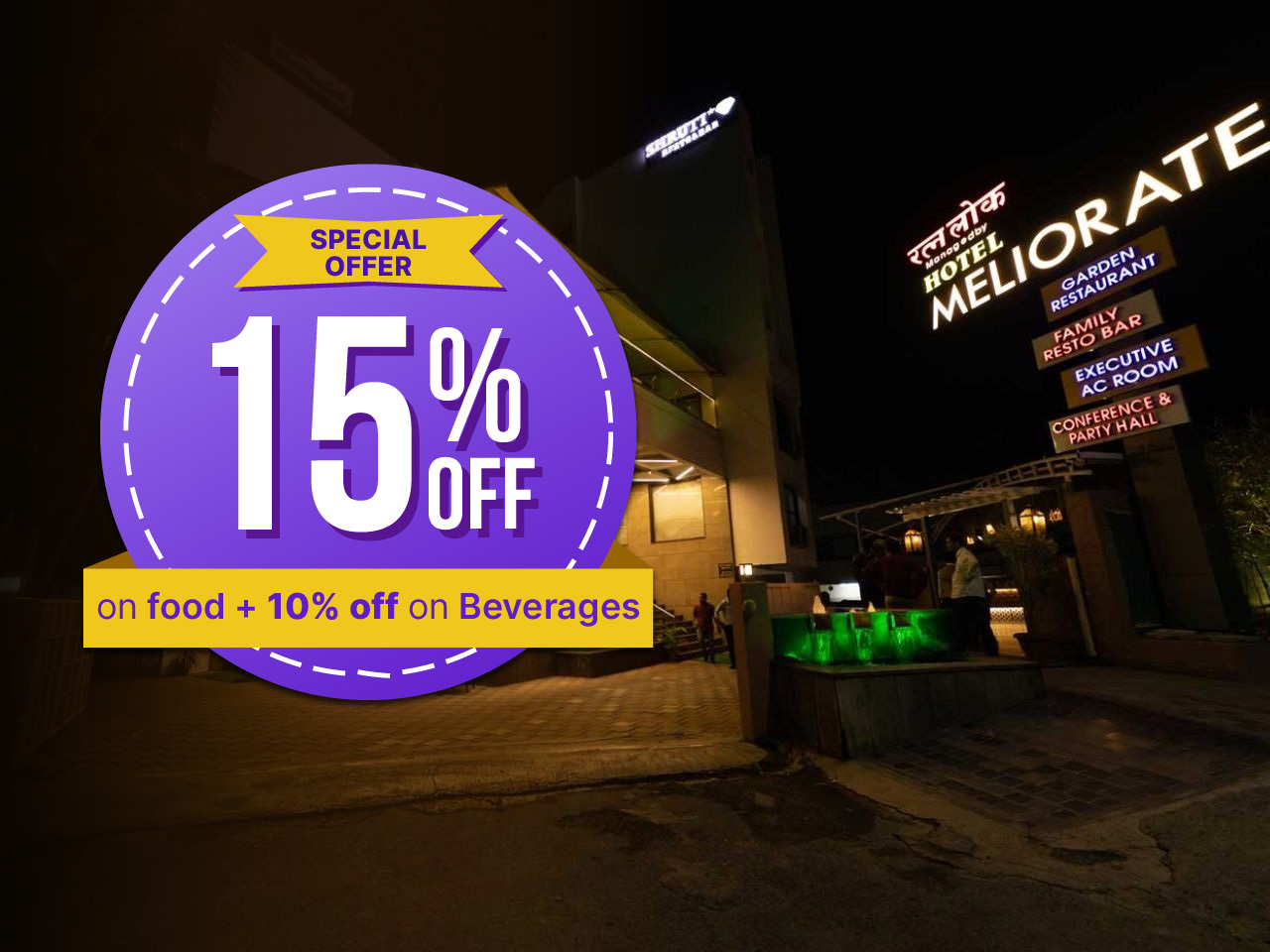 Hotel Meliorate Ratnalok in Pune