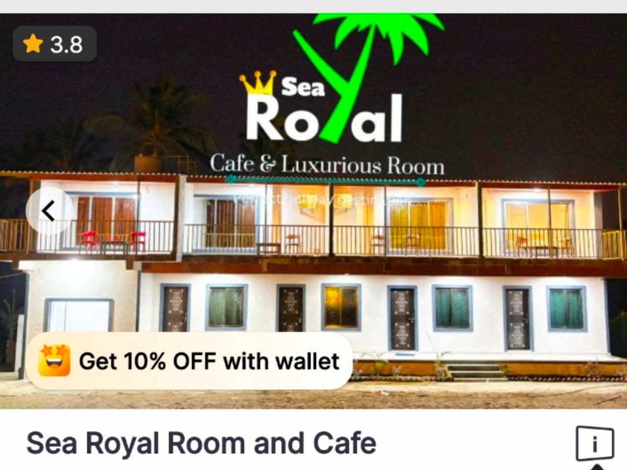 Sea Royal Room and Cafe in Vasai