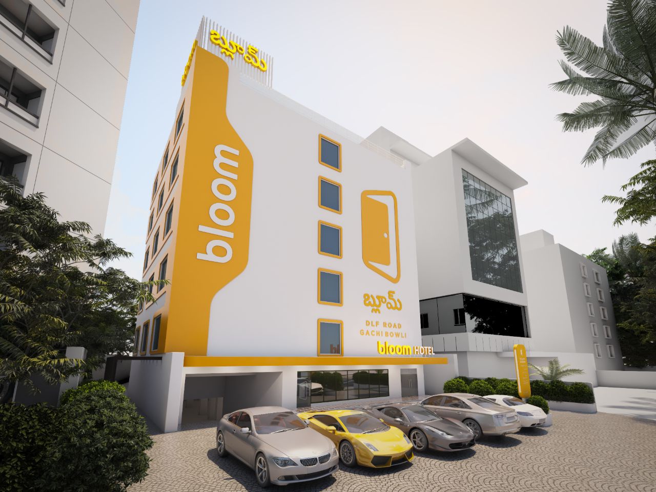 Bloom Hotel - DLF Road Gachibowli in Hyderabad