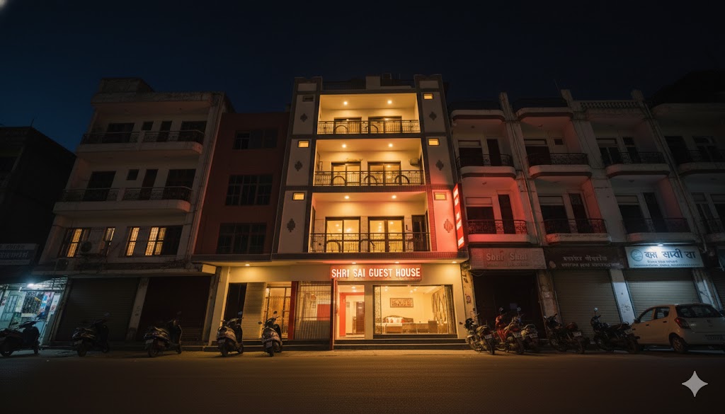 Shri Sai Guest House - Opp Azadpur Main Mandi in Delhi