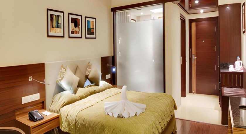 The Golden Palms Hotel and Spa in Delhi