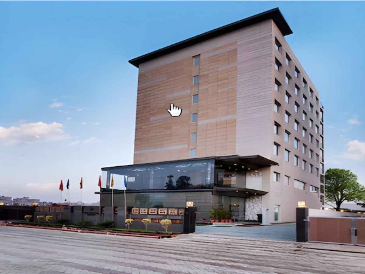 The Golden Palms Hotel and Spa in Delhi