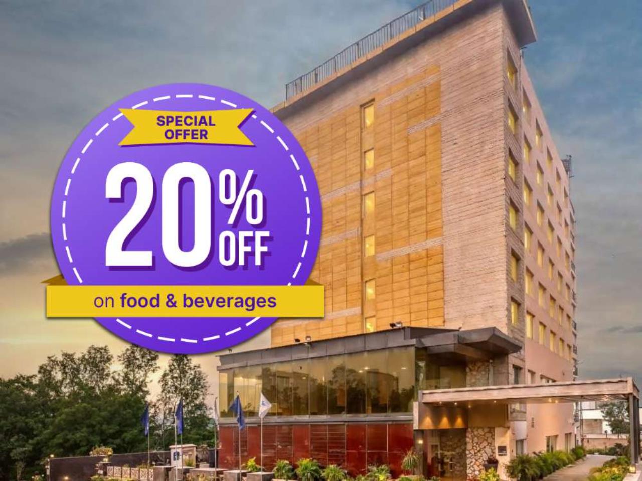 The Golden Palms Hotel and Spa in Delhi